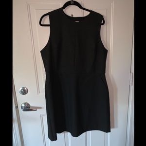 Textured Black Dress